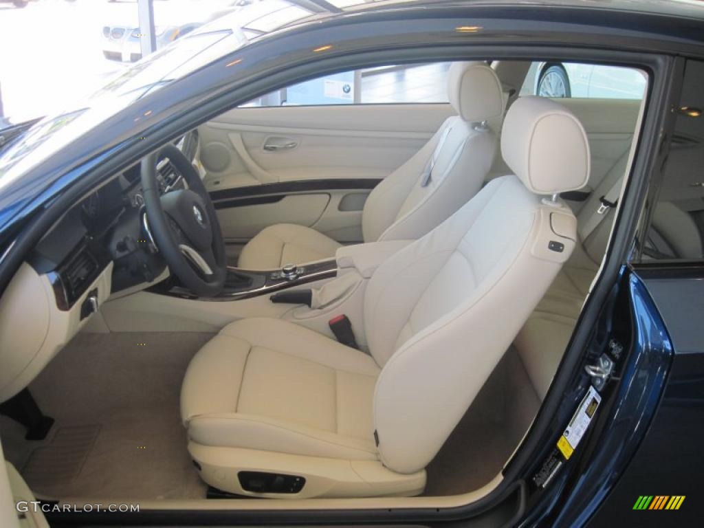 2011 3 Series 328i Coupe - Deep Sea Blue Metallic / Cream Beige photo #5