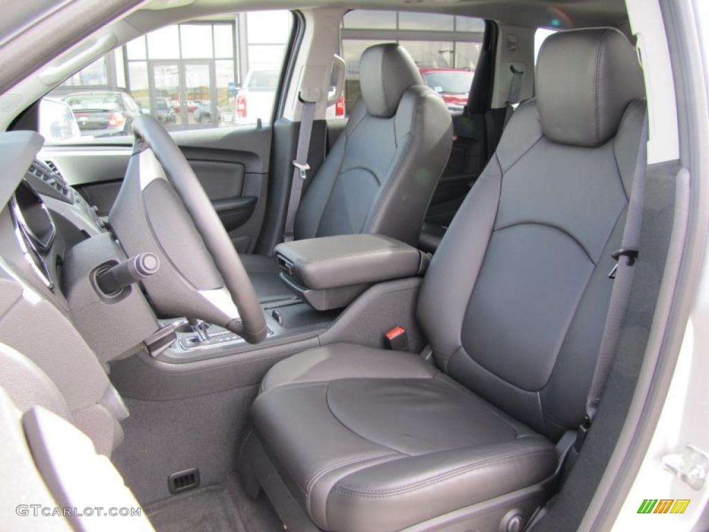 2010 Traverse LT AWD - Silver Ice Metallic / Ebony photo #4
