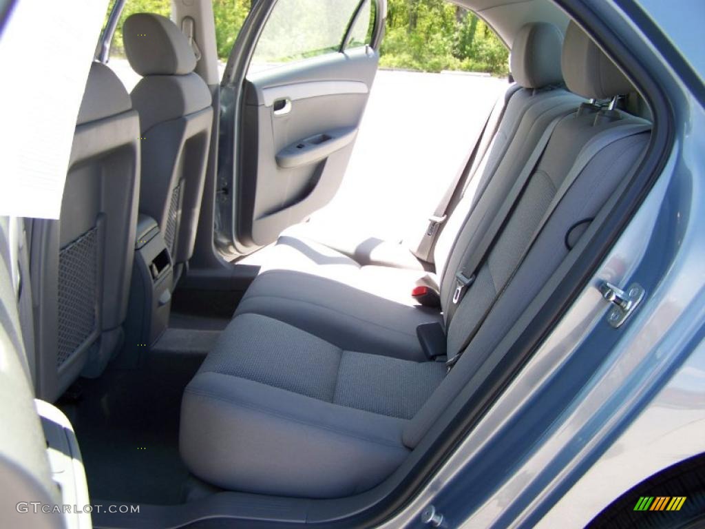 2009 Malibu LS Sedan - Silver Moss Metallic / Ebony photo #11