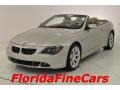 2005 Mineral Silver Metallic BMW 6 Series 645i Convertible  photo #1