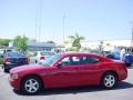 2009 Inferno Red Crystal Pearl Dodge Charger SE  photo #6