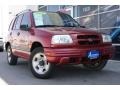 2000 Toreador Red Metallic Suzuki Vitara JLX 4 Door 4WD  photo #1