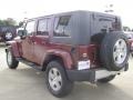 2007 Red Rock Crystal Pearl Jeep Wrangler Unlimited X  photo #3