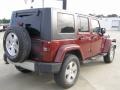 2007 Red Rock Crystal Pearl Jeep Wrangler Unlimited X  photo #5