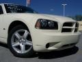 2008 Stone White Dodge Charger SE  photo #2