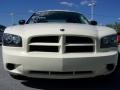 2008 Stone White Dodge Charger SE  photo #3