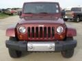 2007 Red Rock Crystal Pearl Jeep Wrangler Unlimited X  photo #8