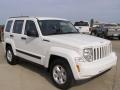 2010 Stone White Jeep Liberty Sport  photo #7