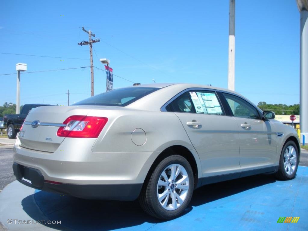 Gold Leaf Metallic 2010 Ford Taurus SEL Exterior Photo #29235040