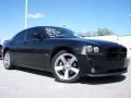 2008 Brilliant Black Crystal Pearl Dodge Charger R/T  photo #1