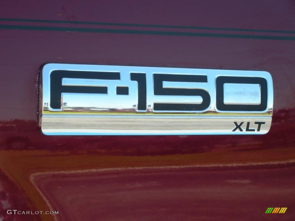2006 F150 XLT Regular Cab - Dark Toreador Red Metallic / Medium/Dark Flint photo #9