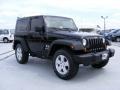 2007 Black Jeep Wrangler X 4x4  photo #3