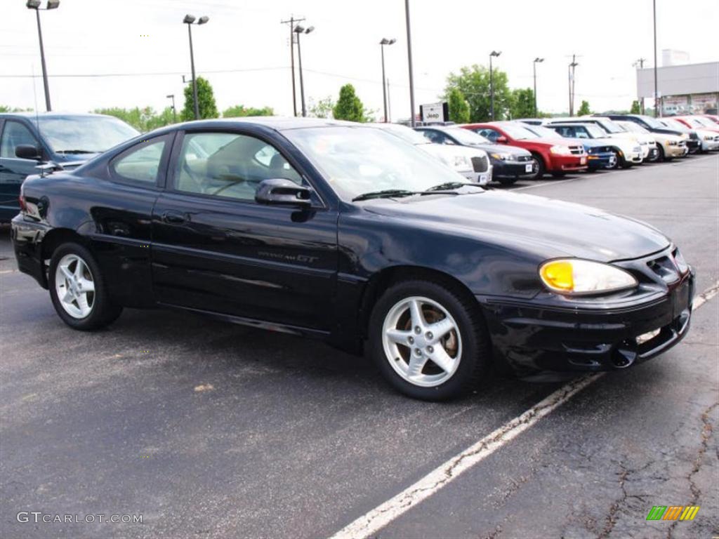 1999 Grand Am GT Coupe - Black / Camel photo #2