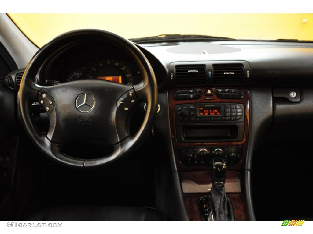 2001 C 240 Sedan - Brilliant Silver Metallic / Charcoal Black photo #7