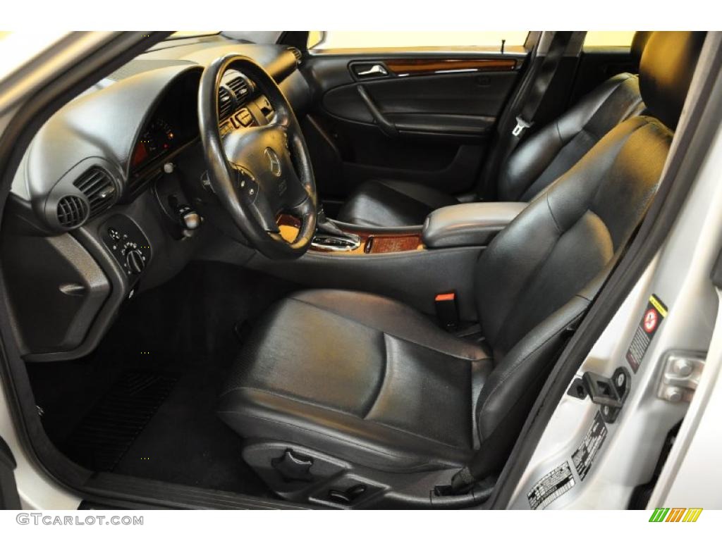2001 C 240 Sedan - Brilliant Silver Metallic / Charcoal Black photo #12