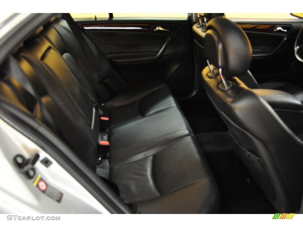 2001 C 240 Sedan - Brilliant Silver Metallic / Charcoal Black photo #15