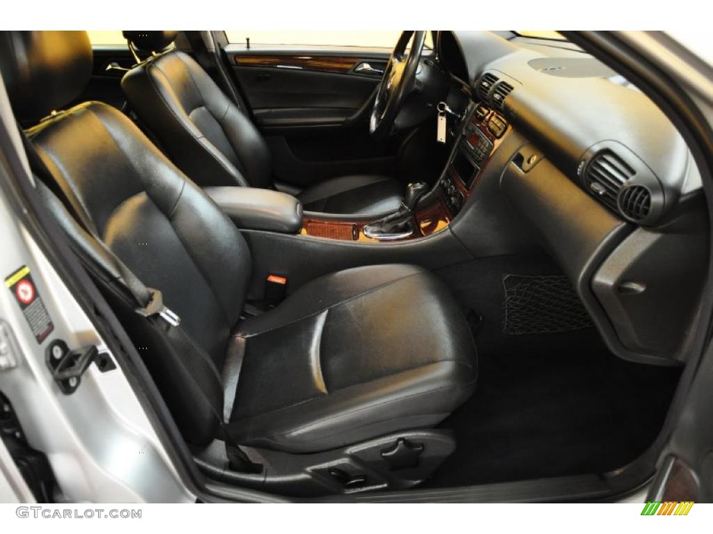 2001 C 240 Sedan - Brilliant Silver Metallic / Charcoal Black photo #16