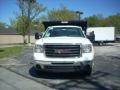 2009 Summit White GMC Sierra 3500HD Regular Cab 4x4 Chassis  photo #2