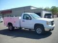 2010 Summit White GMC Sierra 2500HD Work Truck Regular Cab Chassis  photo #3