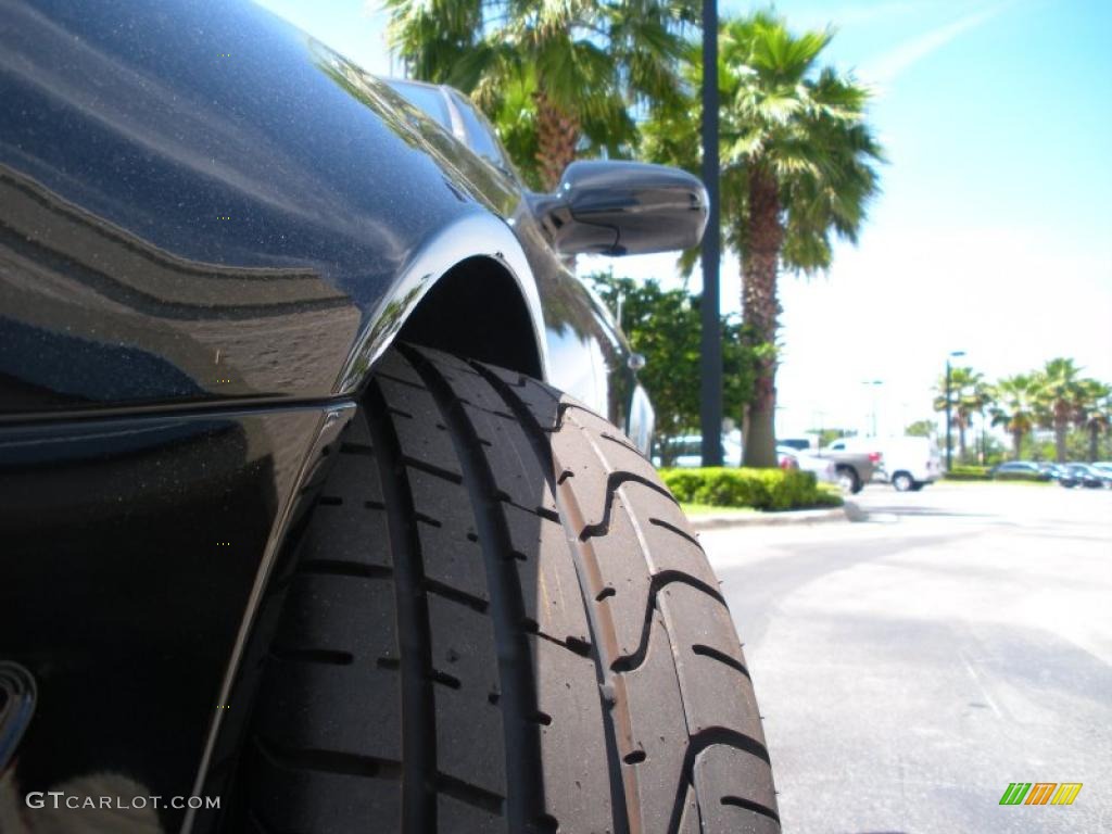 2010 SLK 300 Roadster - Black / Black photo #15