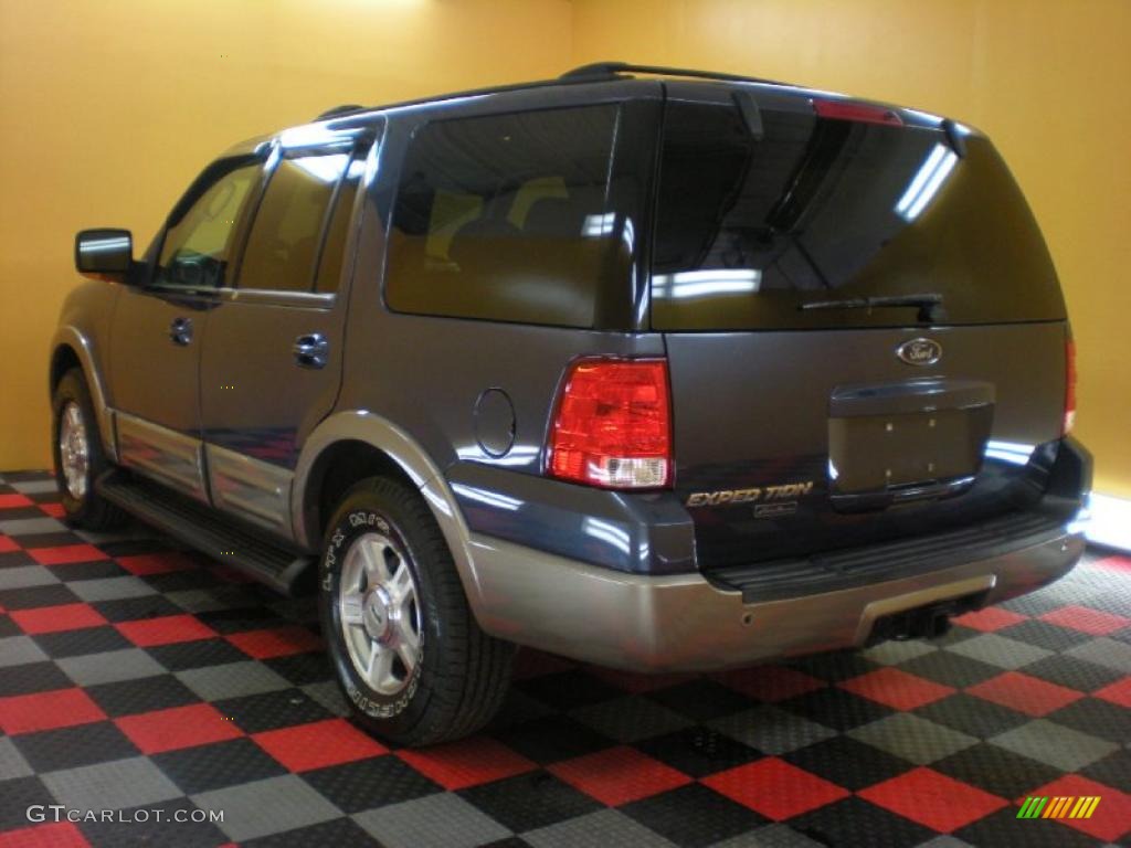 2003 Expedition Eddie Bauer 4x4 - Medium Wedgewood Blue Metallic / Medium Parchment photo #4