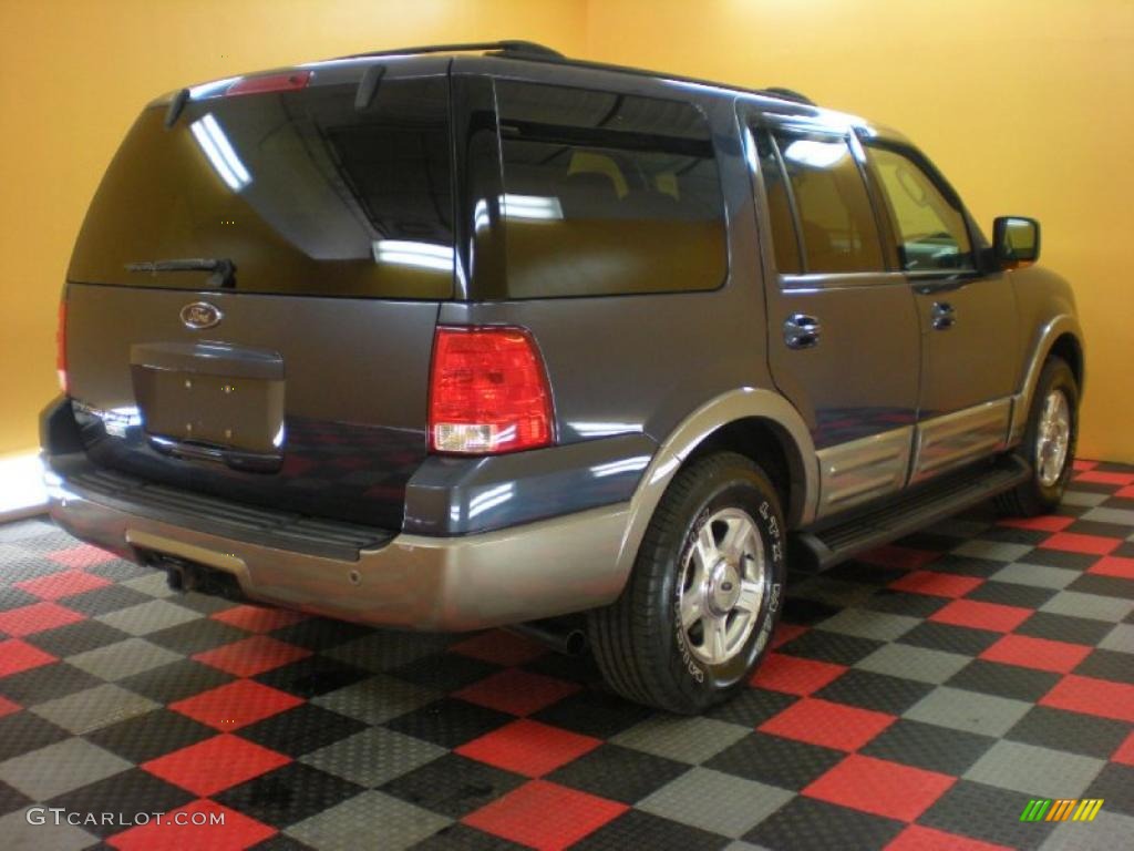 2003 Expedition Eddie Bauer 4x4 - Medium Wedgewood Blue Metallic / Medium Parchment photo #6