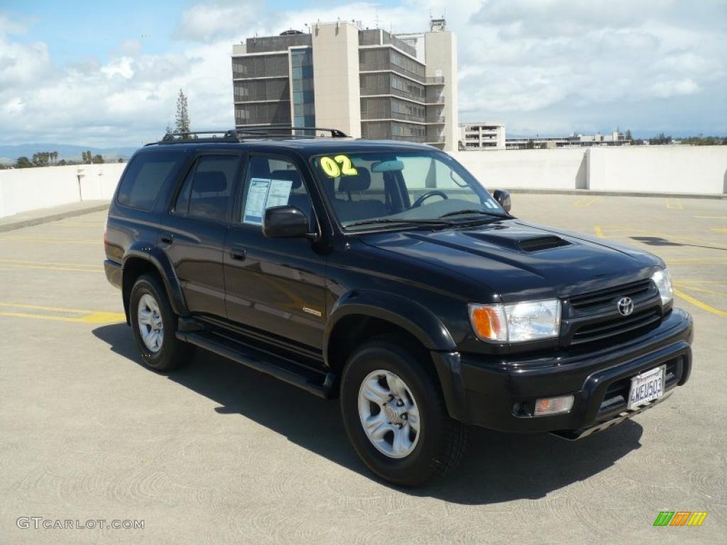 2002 4Runner Sport Edition - Black / Gray photo #1