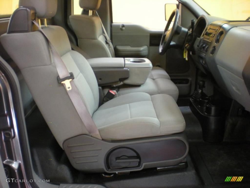 2006 F150 STX Regular Cab 4x4 - Dark Shadow Grey Metallic / Medium Flint photo #13