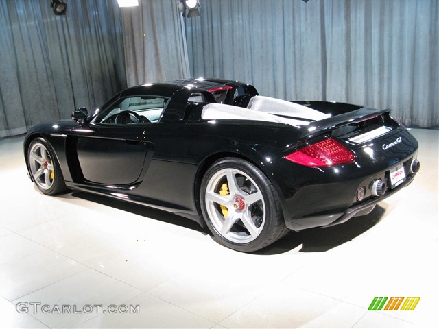 Black 2005 Porsche Carrera GT Standard Carrera GT Model Exterior Photo #292440