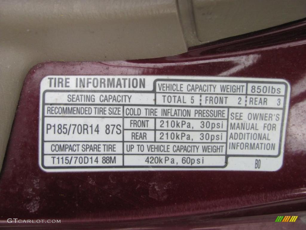 2002 Civic LX Sedan - Radiant Ruby Red Pearl / Beige photo #18