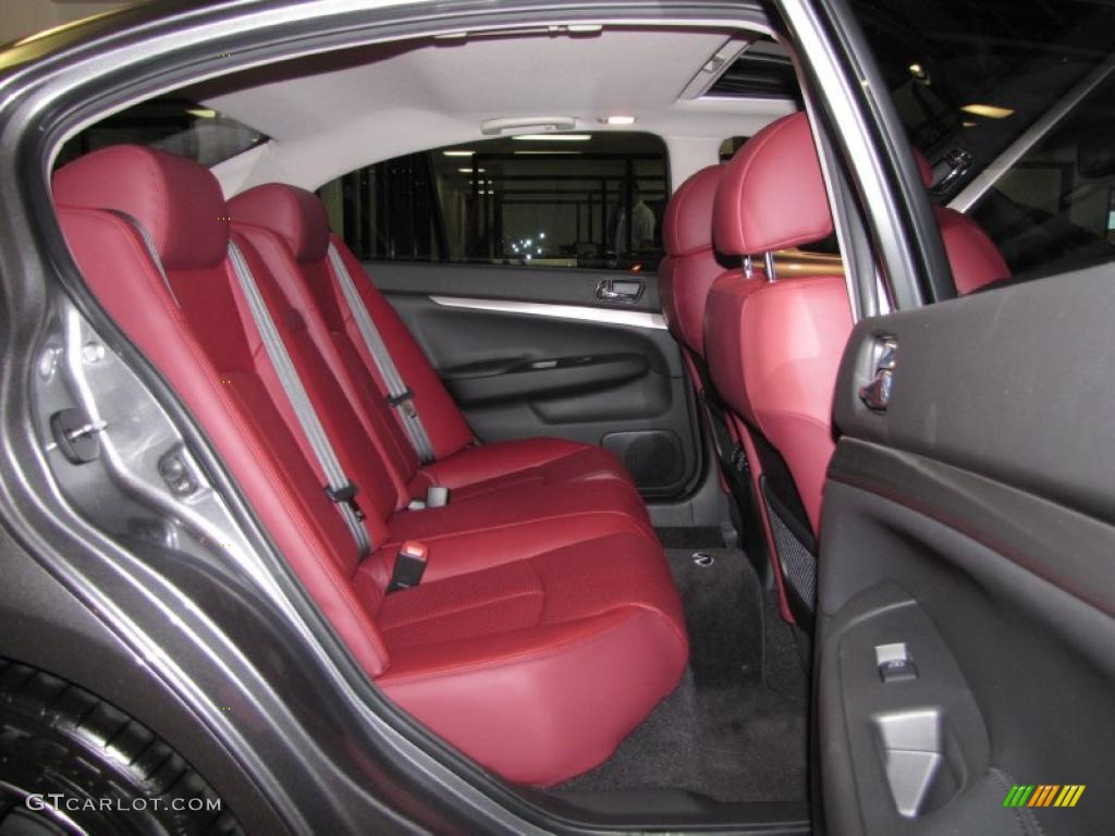 2010 Infiniti G  37 S Anniversary Edition Sedan Interior Color Photos