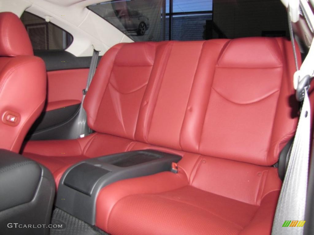 Monaco Red Interior 2010 Infiniti G 37 S Anniversary Edition Coupe Photo #29245416
