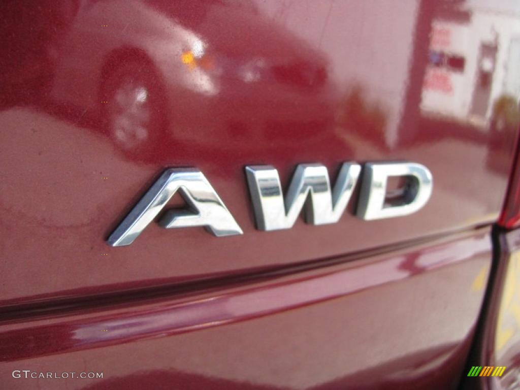 2007 XL7 Limited AWD - Dark Cranberry Metallic / Beige photo #6