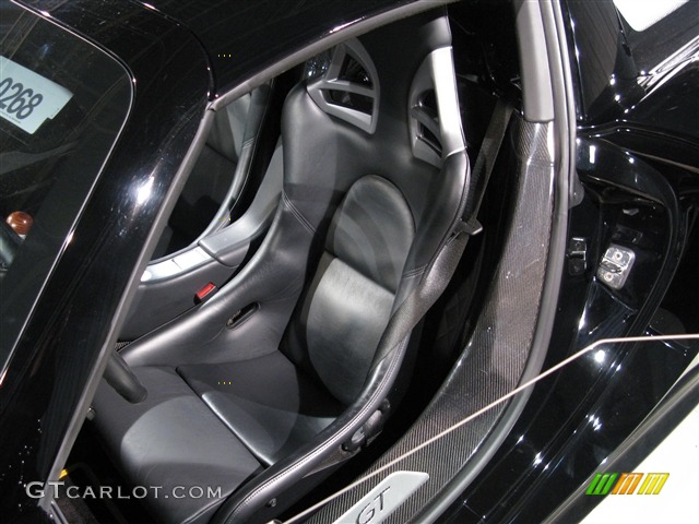 Dark Grey Natural Leather Interior 2005 Porsche Carrera GT Standard Carrera GT Model Photo #292461