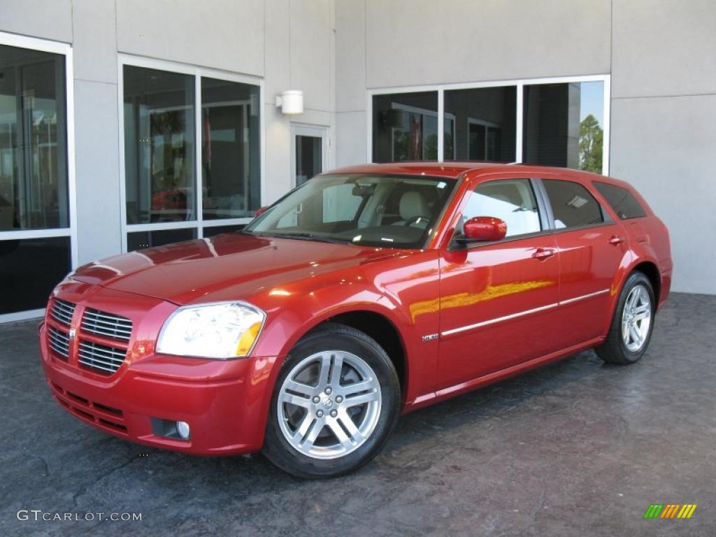 Inferno Red Crystal Pearl Dodge Magnum