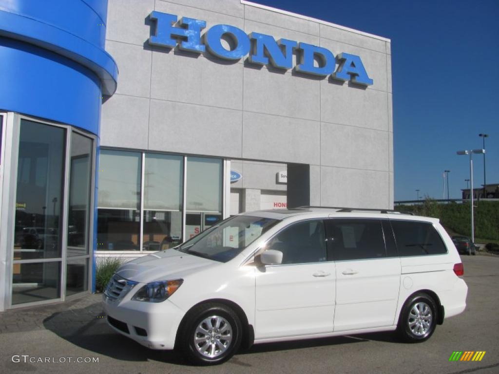 Taffeta White Honda Odyssey