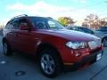 2008 Crimson Red BMW X3 3.0si  photo #3