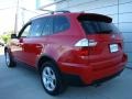 2008 Crimson Red BMW X3 3.0si  photo #5