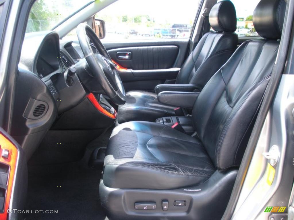 2001 RX 300 - Mineral Green Metallic / Black photo #10