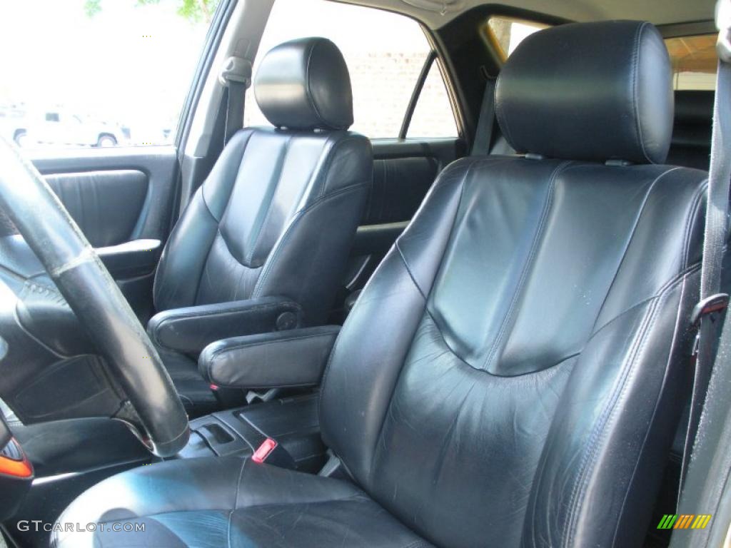 2001 RX 300 - Mineral Green Metallic / Black photo #11
