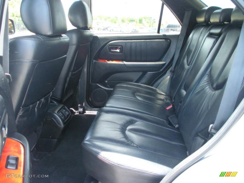 2001 RX 300 - Mineral Green Metallic / Black photo #12