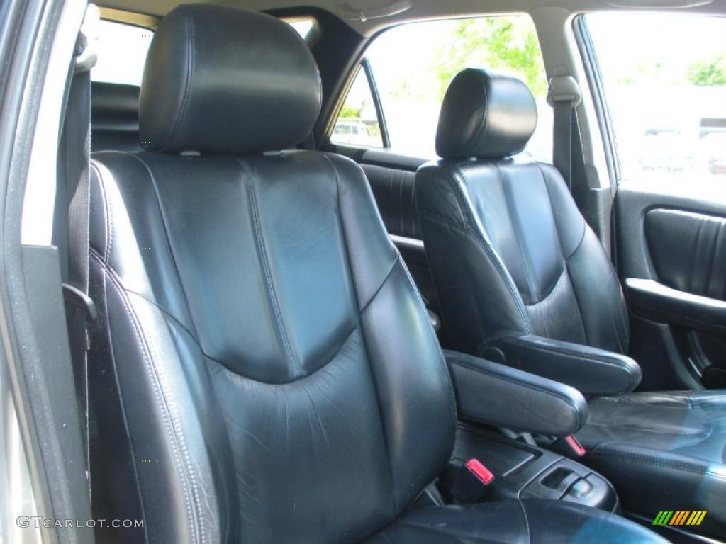 2001 RX 300 - Mineral Green Metallic / Black photo #15