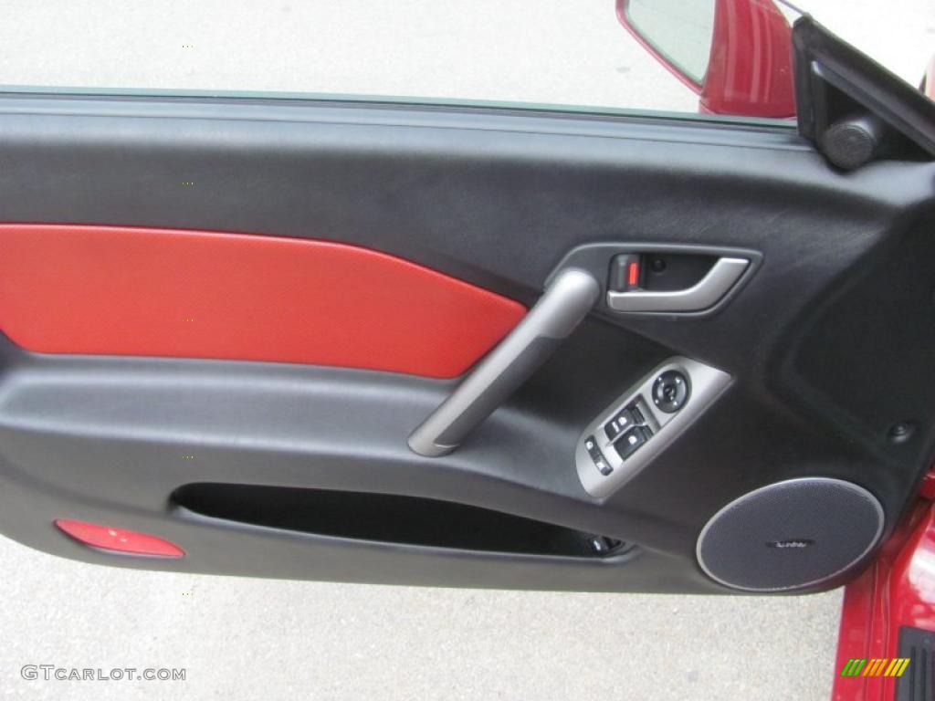 2007 Tiburon GT Limited - Redfire Pearl / Black/Red photo #11