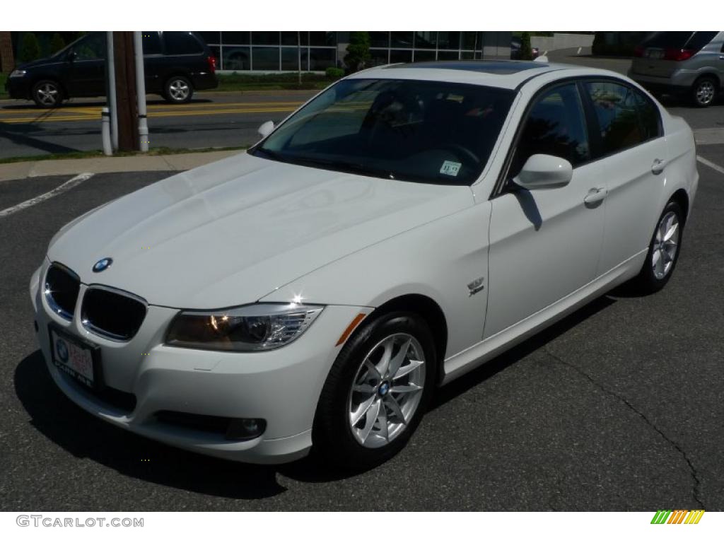 2010 3 Series 328i xDrive Sedan - Alpine White / Chestnut Brown Dakota Leather photo #7