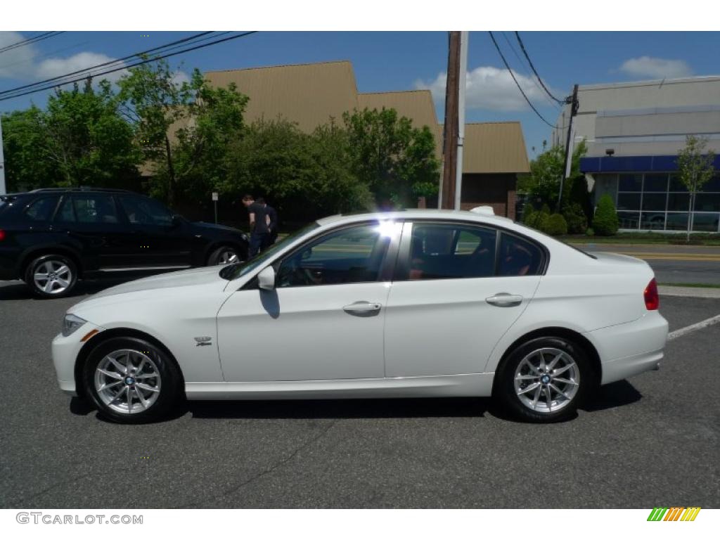 2010 3 Series 328i xDrive Sedan - Alpine White / Chestnut Brown Dakota Leather photo #9