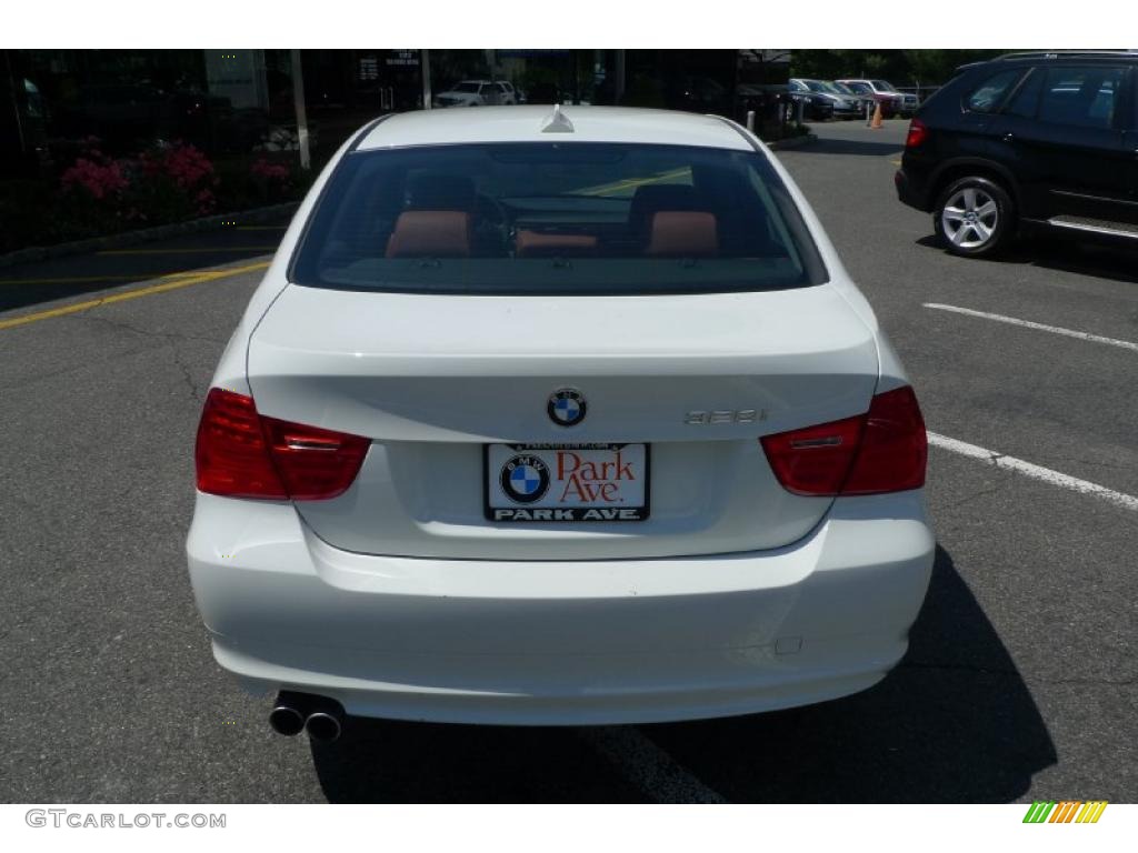 2010 3 Series 328i xDrive Sedan - Alpine White / Chestnut Brown Dakota Leather photo #12