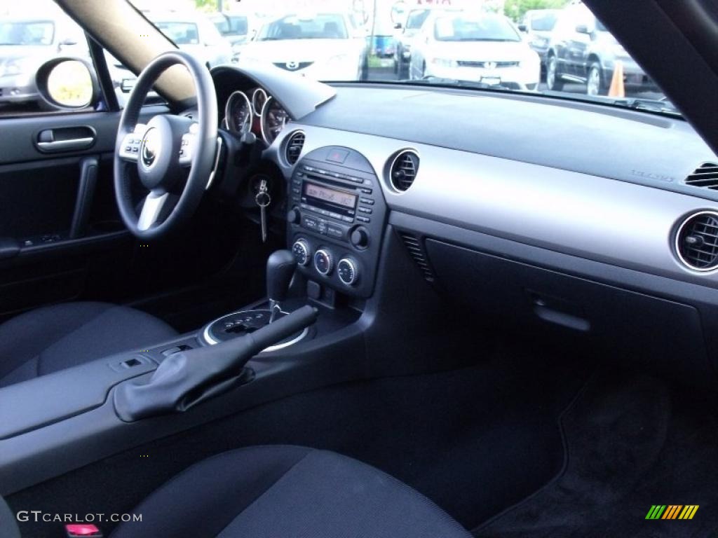 2009 MX-5 Miata Sport Roadster - Stormy Blue Mica / Black photo #13