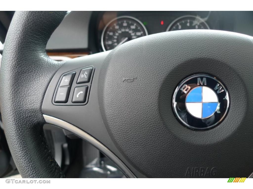 2007 3 Series 328i Convertible - Black Sapphire Metallic / Saddle Brown/Black photo #39