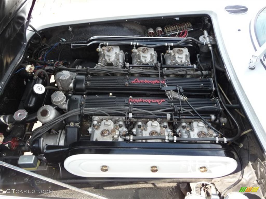 1967 Lamborghini 400GT Coupe 4.0 Liter 6x2V Weber DOHC 24-Valve V12 Engine Photo #29267168