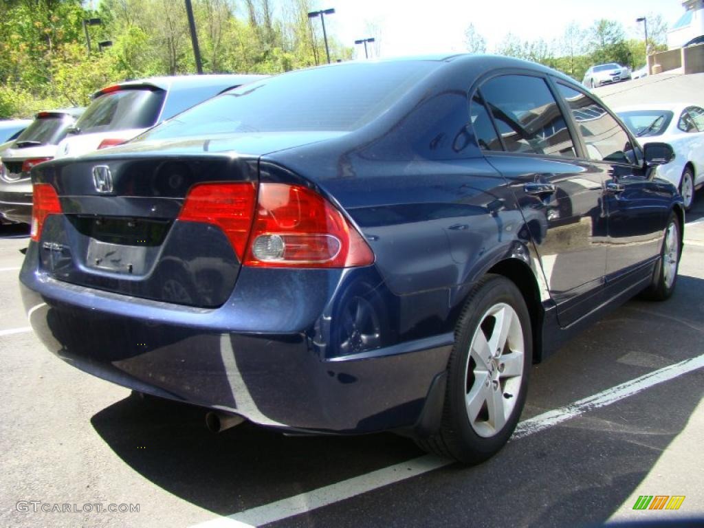 2006 Civic EX Sedan - Royal Blue Pearl / Gray photo #3